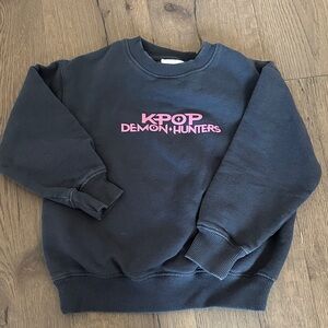 Zara Kpop demon hunters sweatshirt